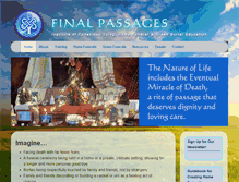 Tablet Screenshot of finalpassages.org